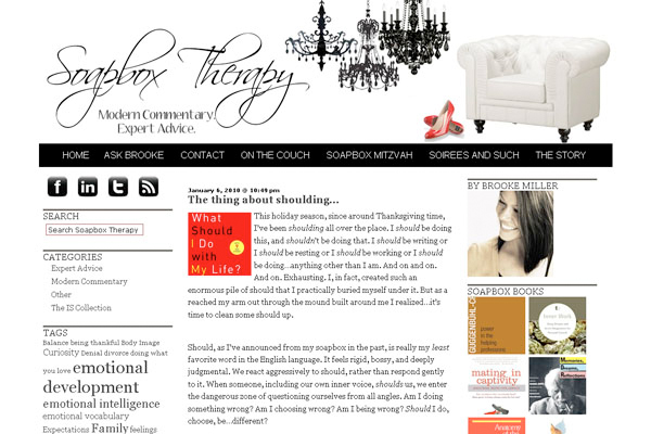 Soapbox Therapy blog